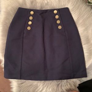 H&M Navy Blue Skirt